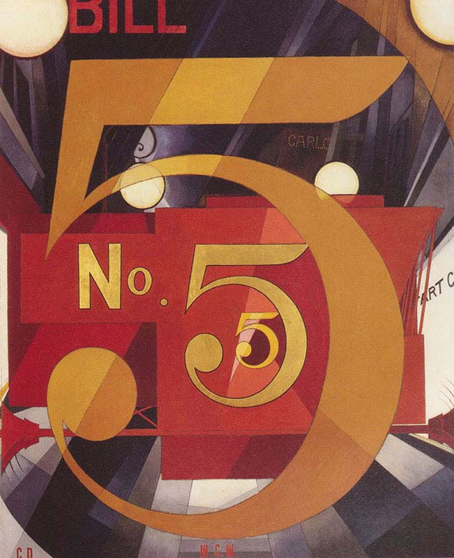 I Saw the Figure Five in Gold
